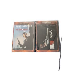 Lot of 2 Clint Eastwood Collection DVDs The Dead‎ Pool and The Enforcer